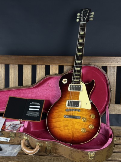 Gibson Custom 2022 58 Les Paul Bourbon Burst Gloss